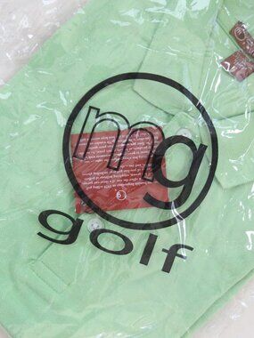 NWT Men's Golf Shirt, MG Golf, Large Cool Lime Green